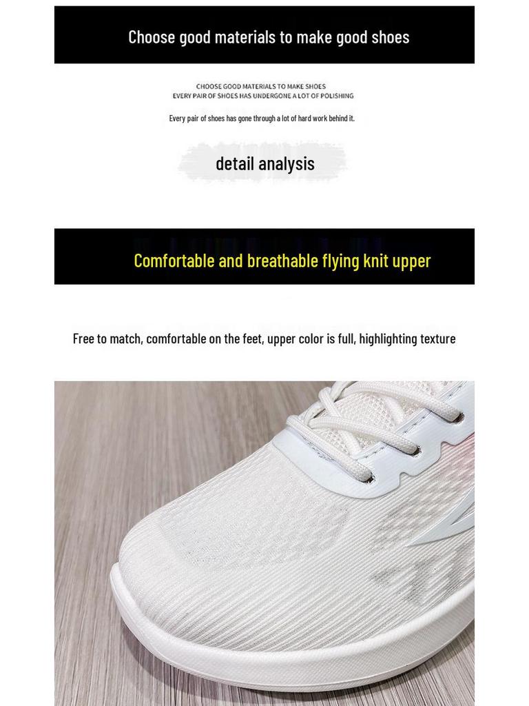 2025 Lightweight Women's Running Sneakers - Breathable, Shock-Absorbing, Soft Sole, Perfect for Spring & Autumn