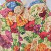 European & American Retro Floral Camisole: French Slim-fit Bustier Corset