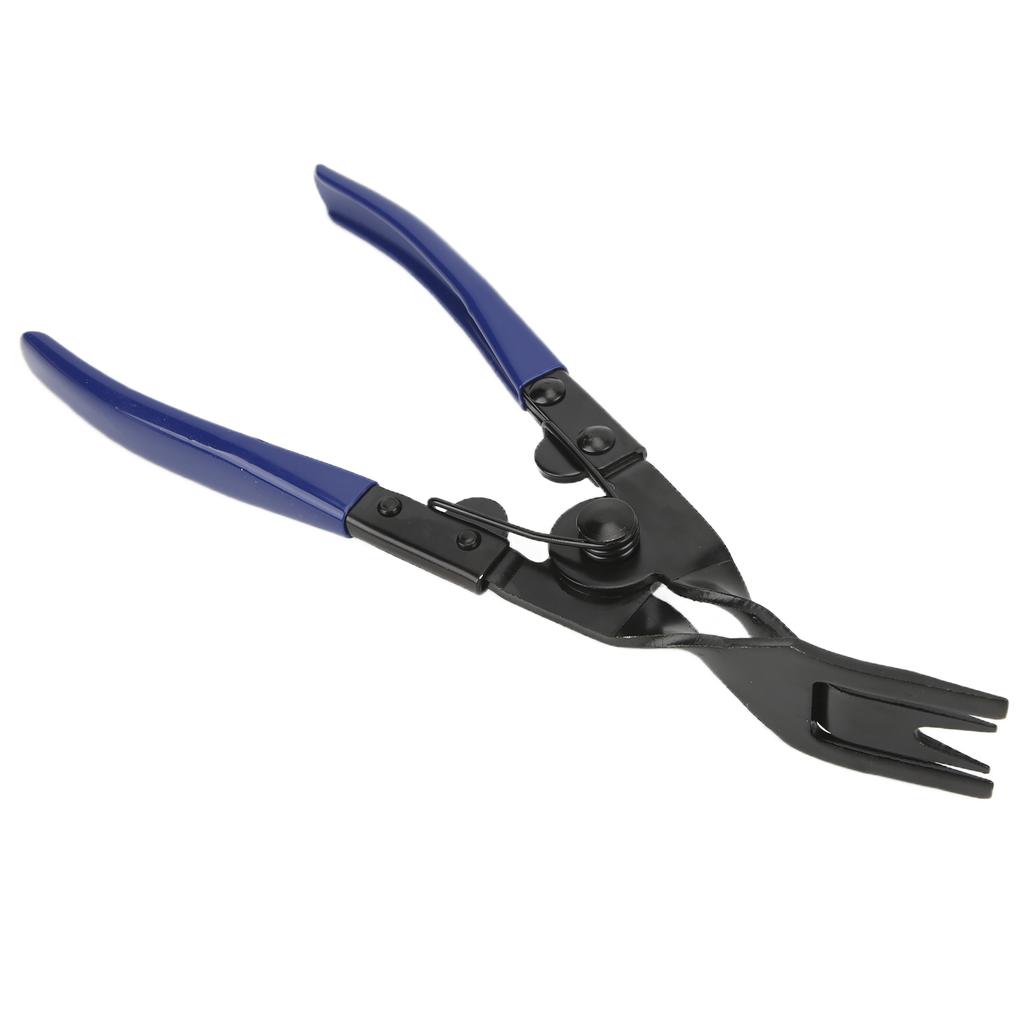 Clip Removal Plier Upholstery Trim Clip Fastener Remover Tool Blue Manganese Steel
