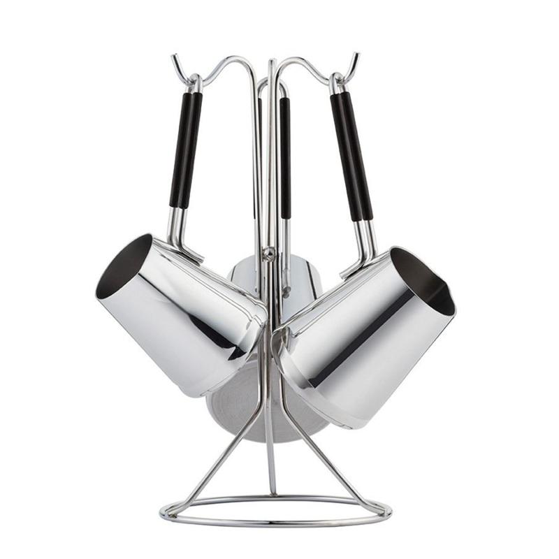 

Nehir 29016 Everest Набор стальных кофейников из 4 предметов с подвесной подставкой