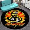 Covor rotund cu model Cobra Film clasic Cobra Kai Element Covoare Decor interior Covorașe de podea scaun canapea Covoare de podea