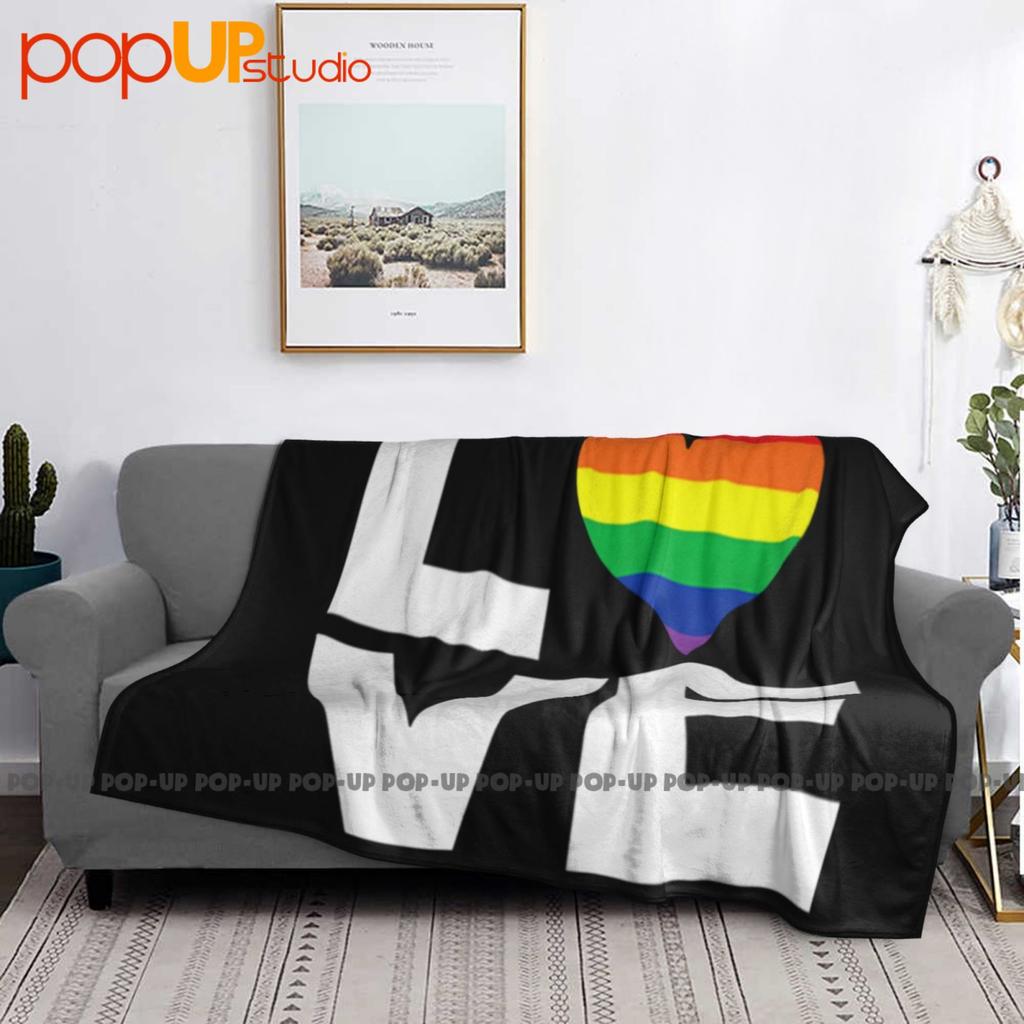 Love Heart Lgbt Ultra-Soft Blanket Quilt Winter Sofa Cover Bed Covers