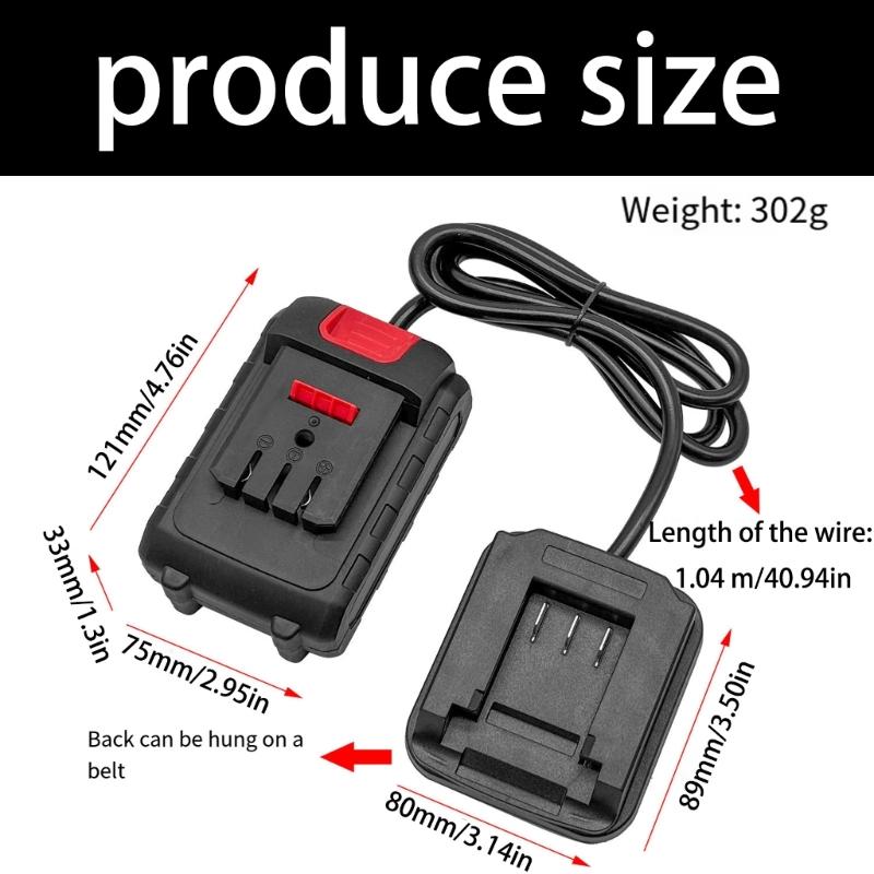 Battery Adapter Separators For Dayi /2106 Power Tool With Quick Installation And Durability Plastic Construction