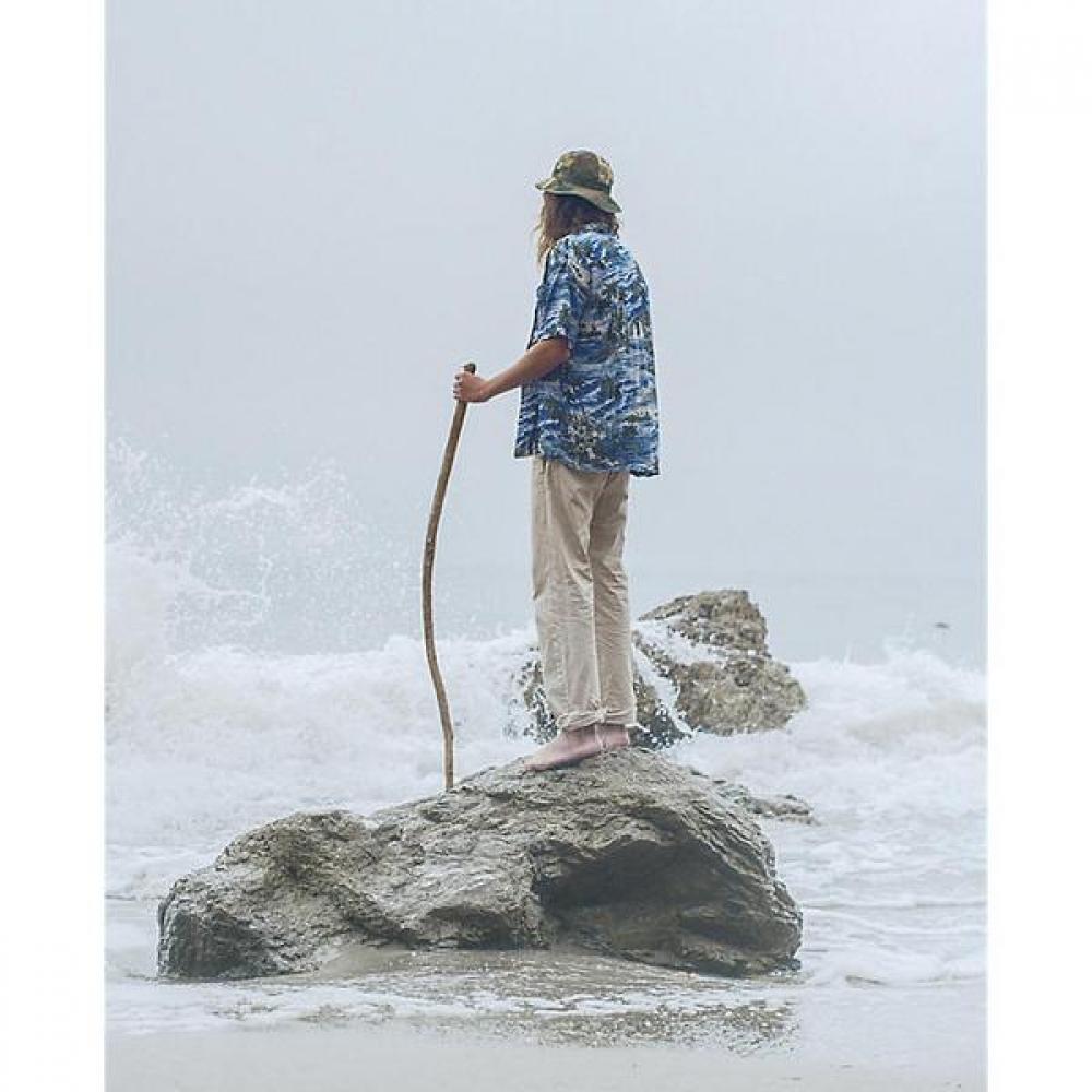 Double Rl Tropical Print Camp Shirt Mnrrwov1n820062400