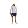 Under Armour Logo Print Mid-Rise Breathable Casual Shorts Men Shorts Navy-Blue 1377139-410