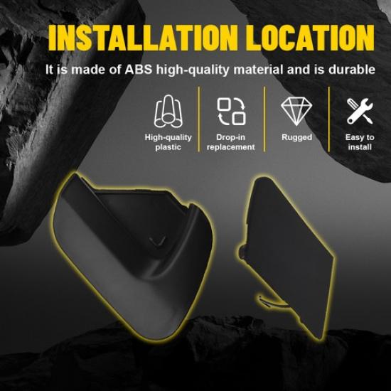 Front Hook Tow Bumper Eye Cover Cap Fit 2012-2014 Toyota Yaris CE/L/Hatchback