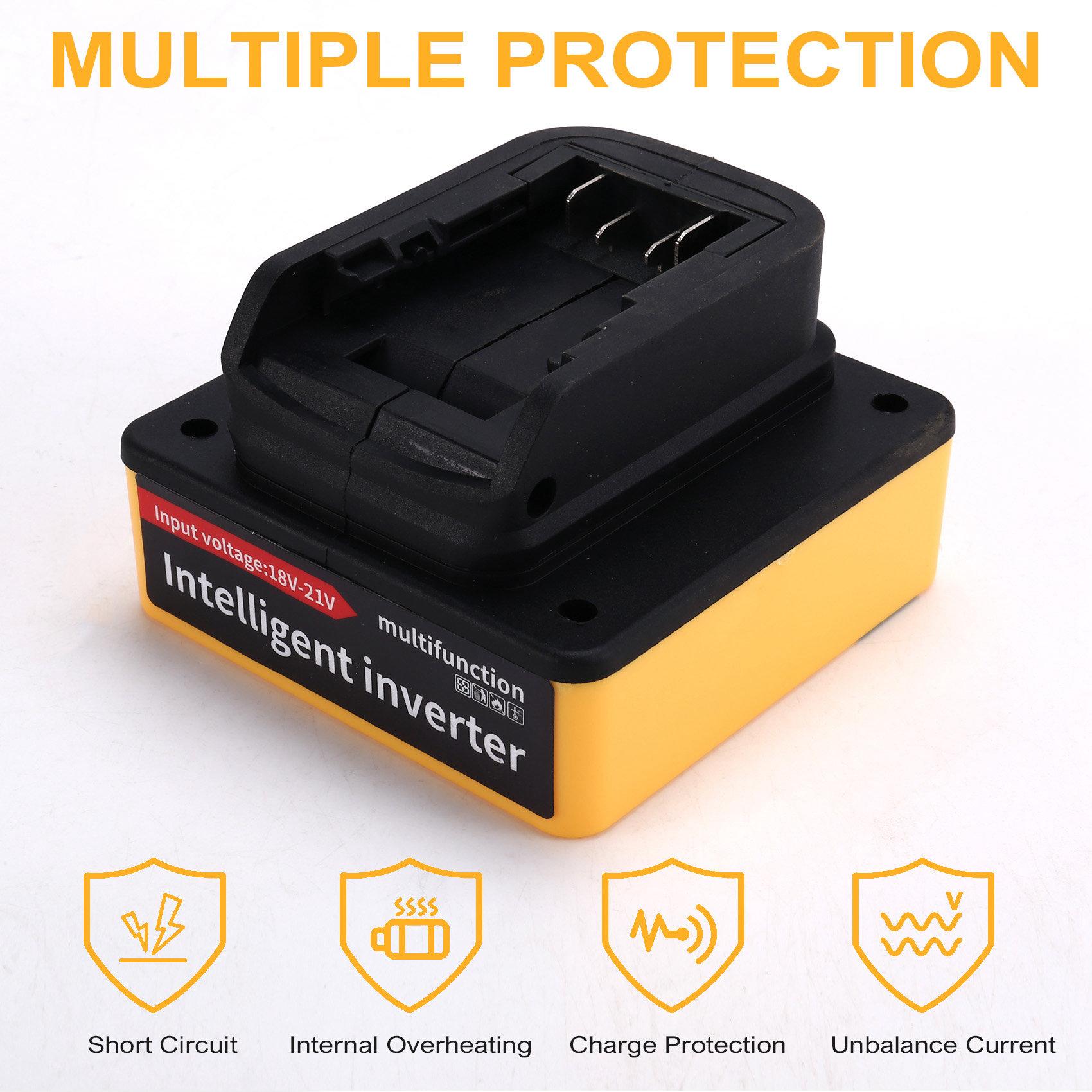 ABUL-Power Inverter DC Inverter Adapter Power Supply Inverter For Outdoor Work For
