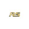 1pcs 3D Metal STRS letter Logo Car Steering Wheel Emblem Decoration Sticker Accessories