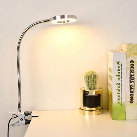 Lumină de lectură Yousheng Protecția ochilor Economisire de energie, alimentată prin USB, lampă de birou cu LED, lumină de umplere pentru selfie pentru tăblie de pat