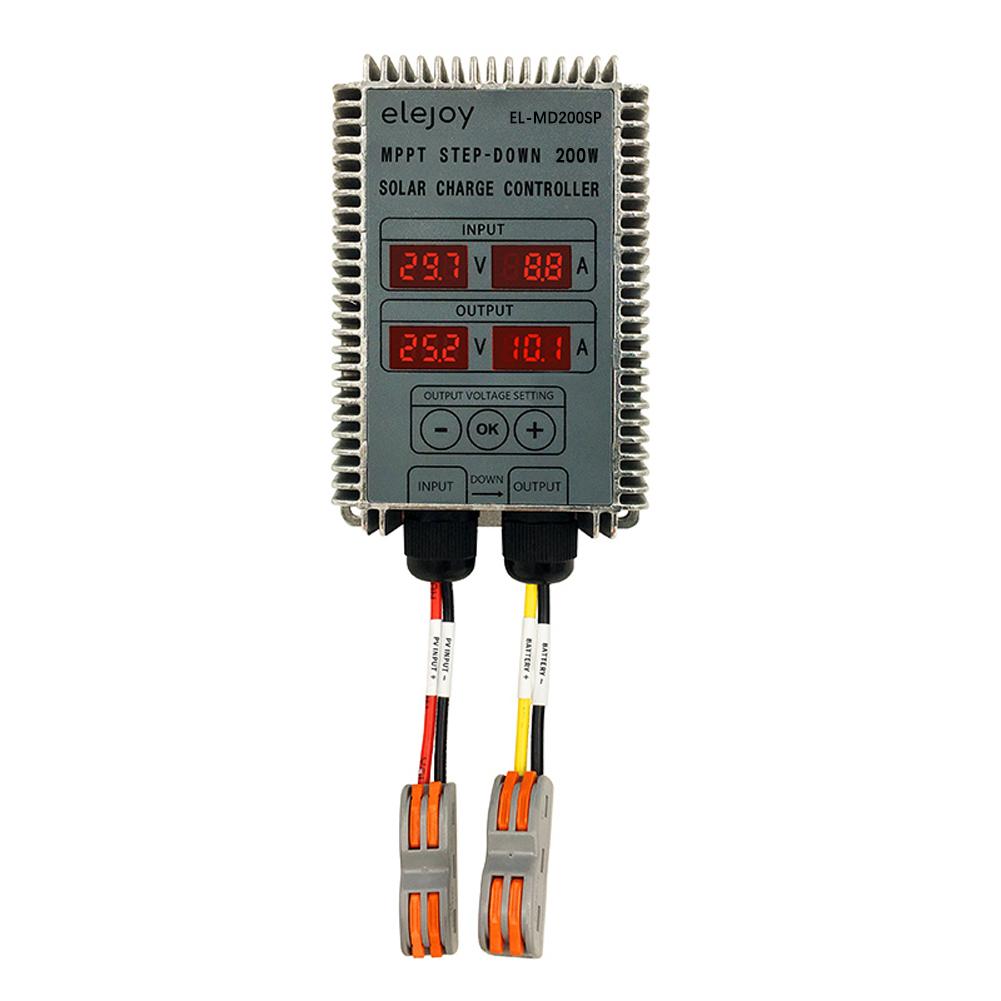 200W/300W/400W (Optional) MPPT Step-down Real-time Tracking Solar Battery Recharging Controller LED