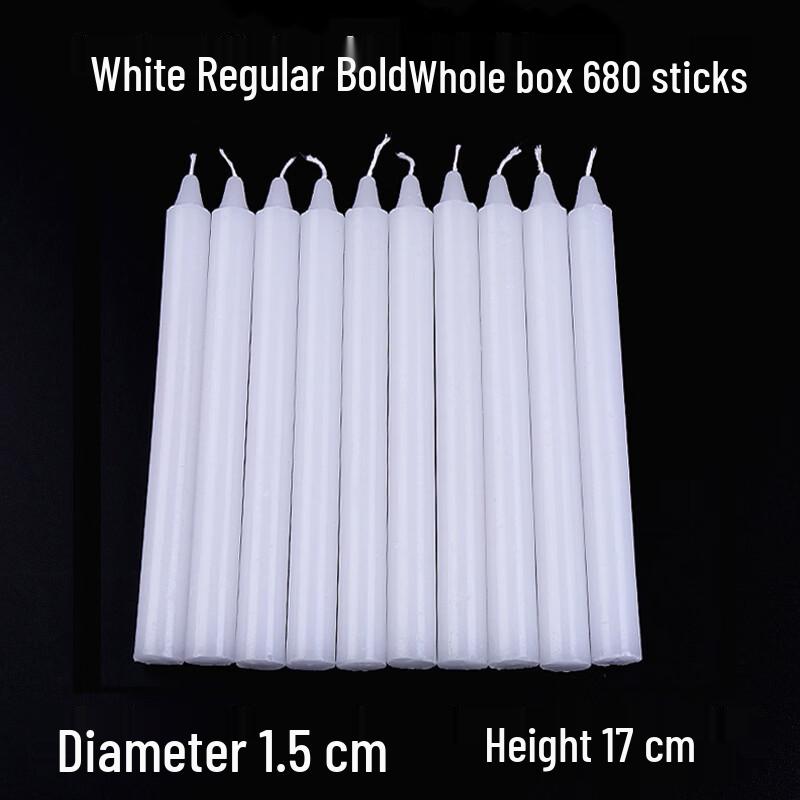 Handon Emergency White Pillar Candles