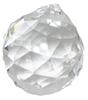 Yullymerry Suncatcher Accessory Parts, Clear Crystal Balls, 40mm, Set of 10