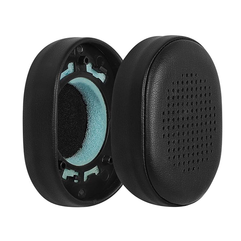 

1 Pair Earpads Protein Leather + Memory Sponge Cover Earmuffs Pillow For KEF M400 M500 for ear headphones