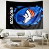 Denver Broncos Logo Tapestry Hanging for Bedroom,Livingroom, Playroom,Decor Art Room Wall Tapestry Holiday and Birthday Gifts