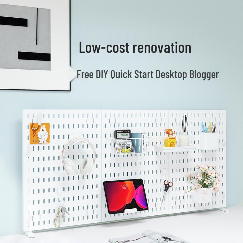 Pegboard Hooks & Baskets for Office, Home, or DIY Desktop Display