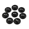 Door Anti-Collision Pad 12 PCS 2.8cm/1.10 Inch Black