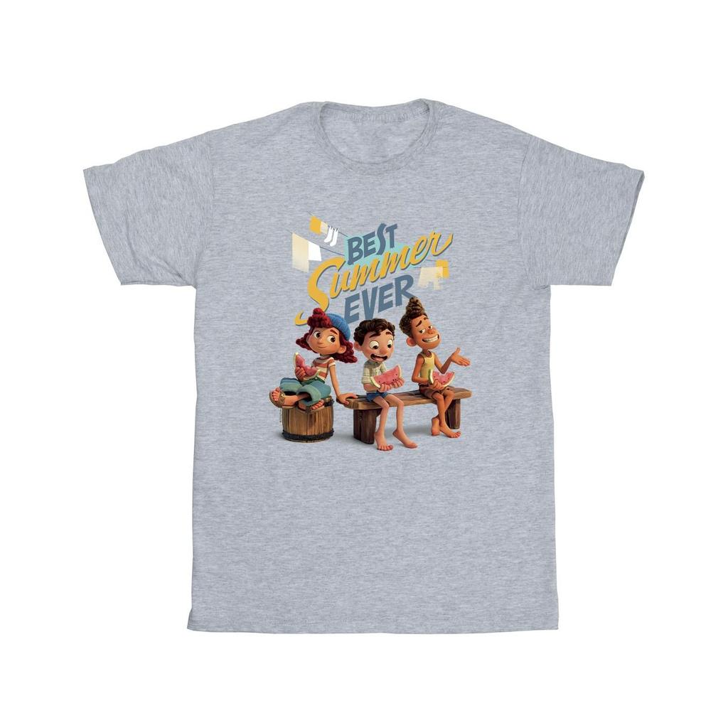Disney Mens Luca Best Summer Ever T-Shirt