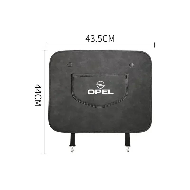AAAYJ1 Car Anti Wear Pads Rear Seat Anti Kicking Pads For Opel Meriva Corsa Astra Vivaro Signum Insignia Mokka Adam Combo Junior