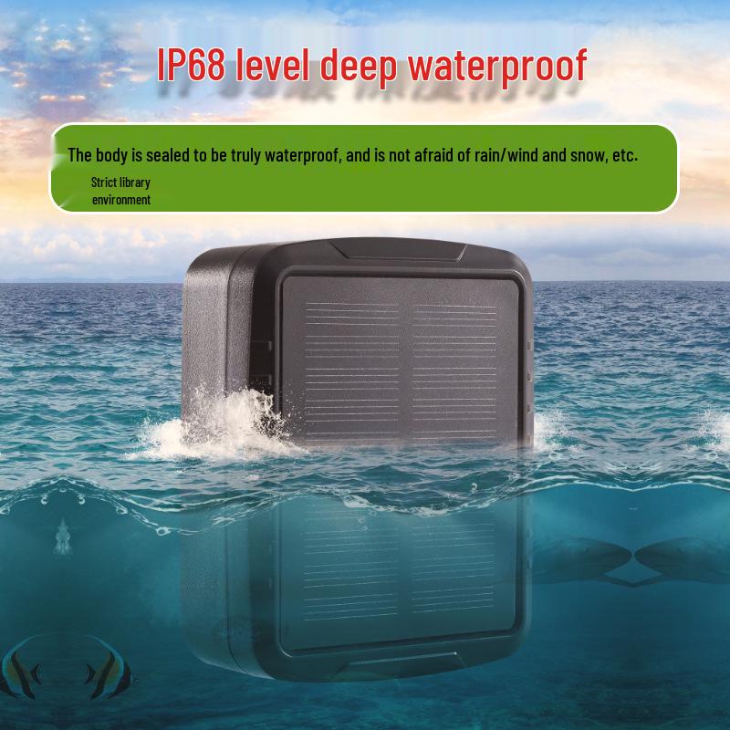 Solar-Powered GPS Cattle and Sheep Locator: Waterproof Anti-Lost Tracking Collar with Extended Battery Life