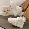 Autumn New High-top Sports Shoes Women's College Style Niche Original Thick Baseplate Shoes Versatile Fashion Casual