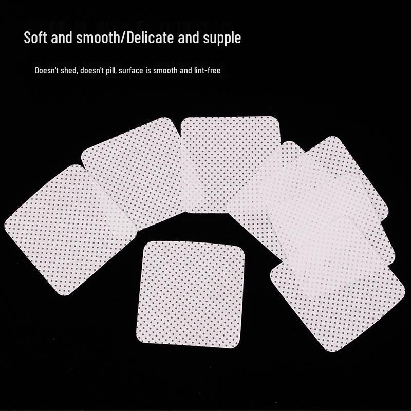 Lint-Free Nail Art Remover and Eyelash Glue Wipe Pads