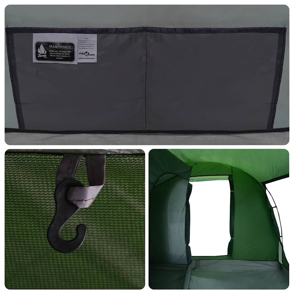 Car Tent for 2 Persons Green Waterproof
