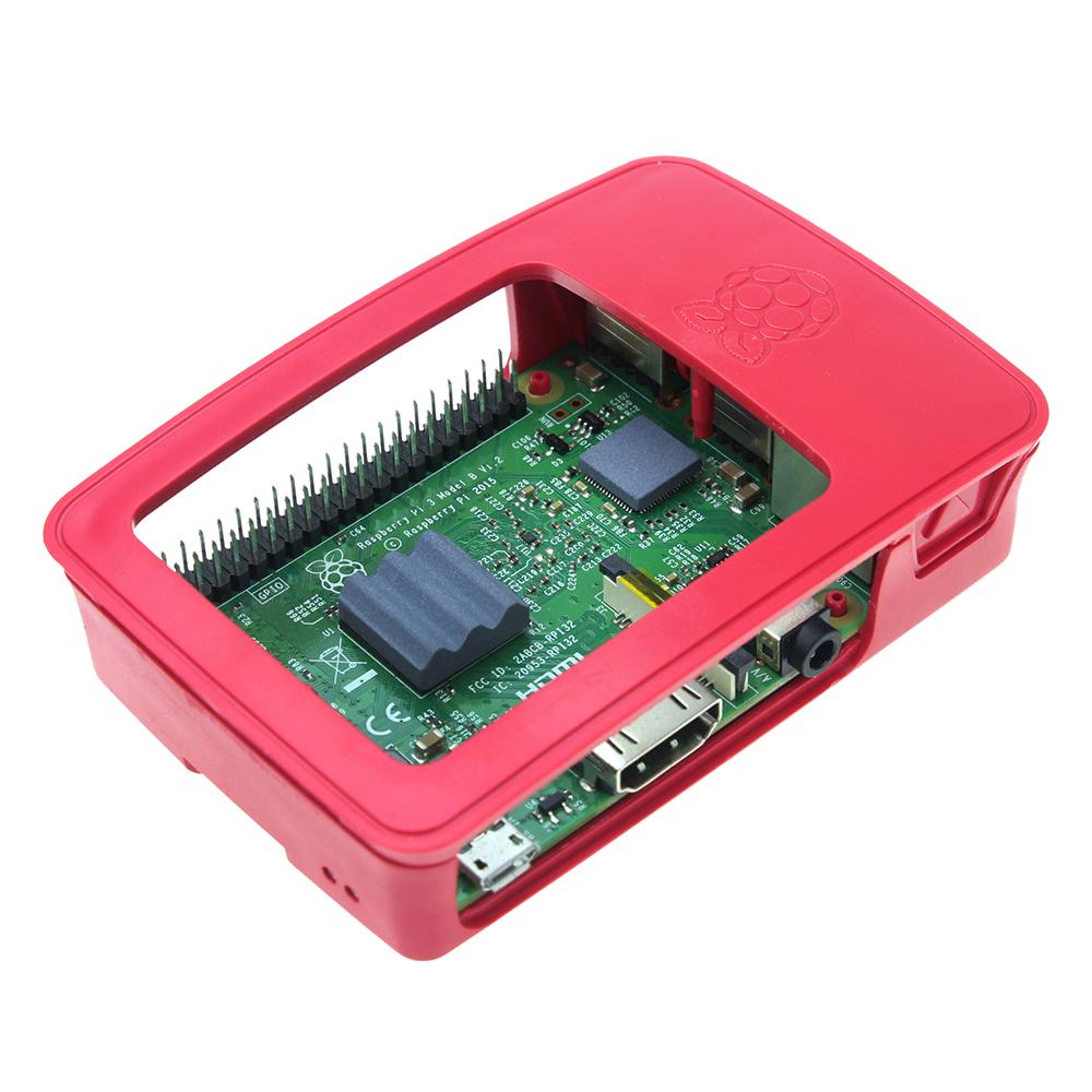 Raspberry Pi 3 Case Official ABS Case Raspberry Pi 2 Case 4 Color Is Raspberry Pi 2 / 3B