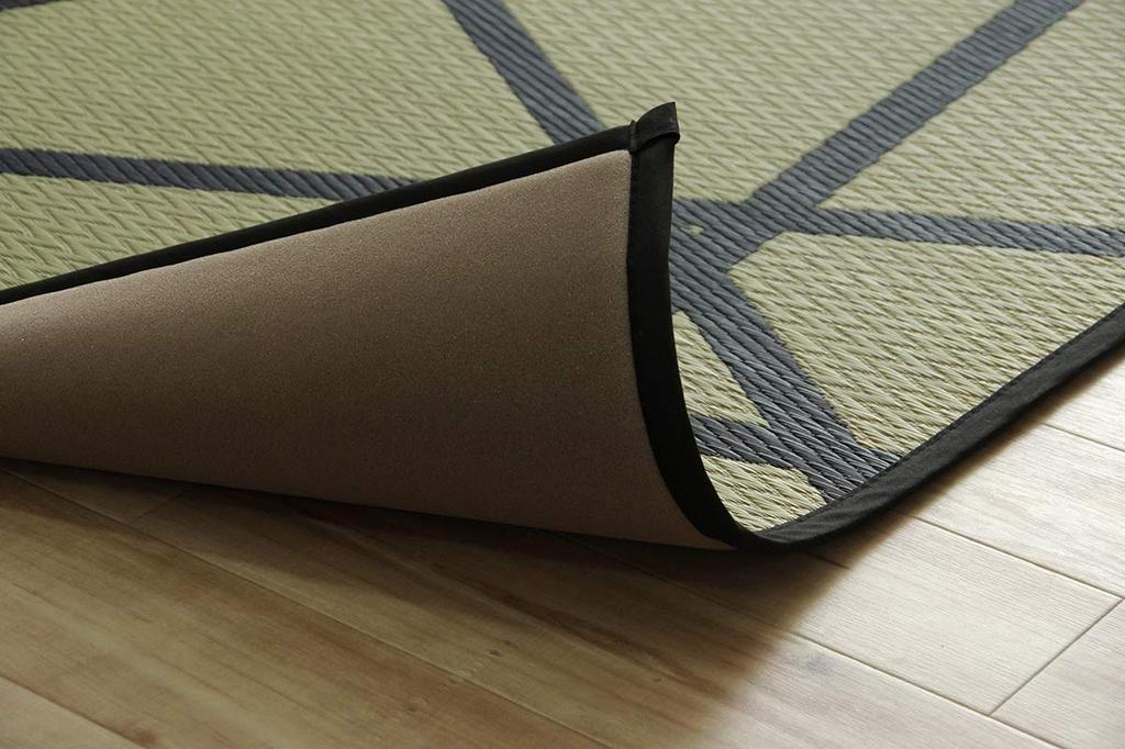 IKEHIKO Igusa Rug, F Levin, Natural, Approx. 191 X 191 Cm, Soft, Backed, Made In Japan #8245879