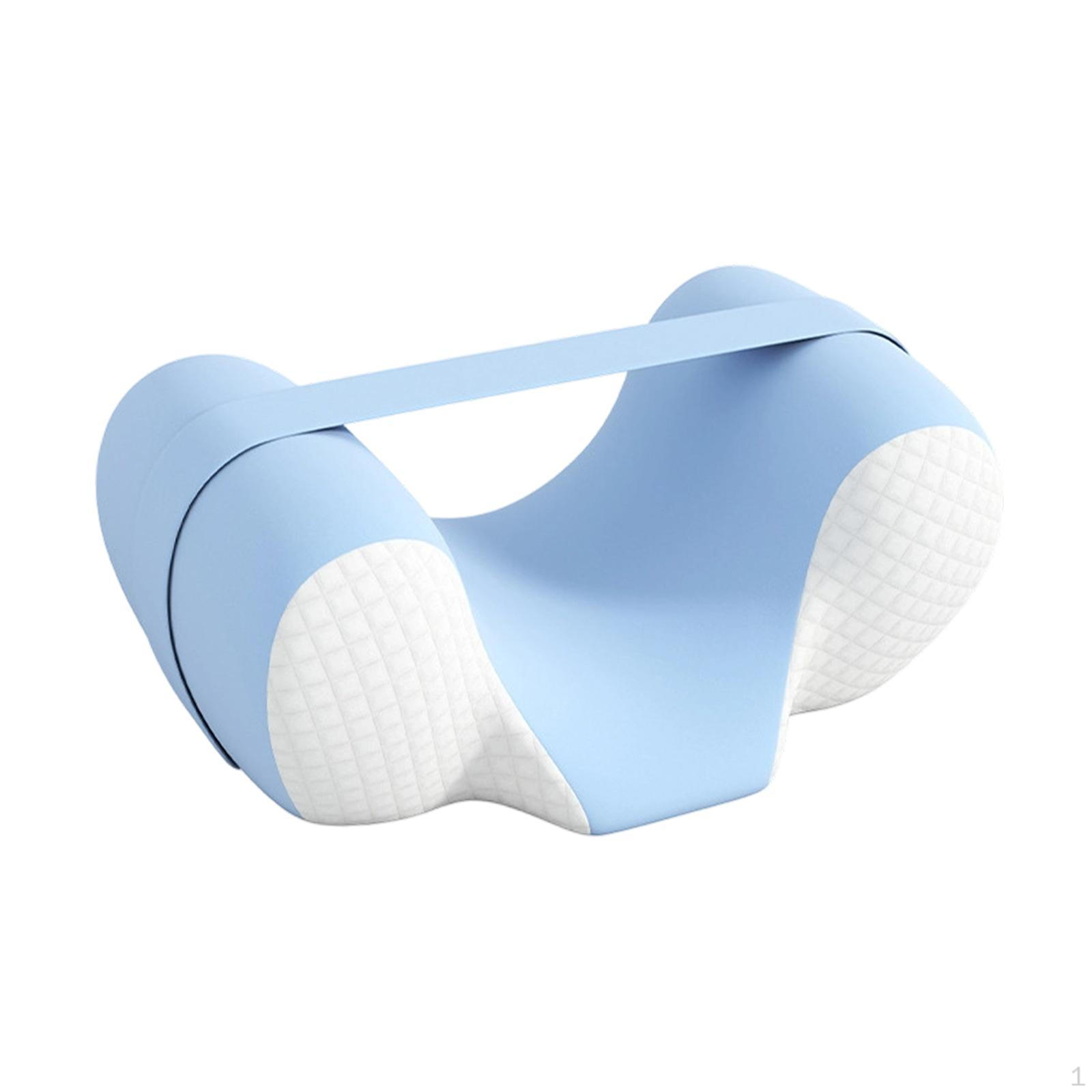 

Back Sleeping Pillow Memory Foam,Head Neck Support,Antiside Ergonomic Versatile