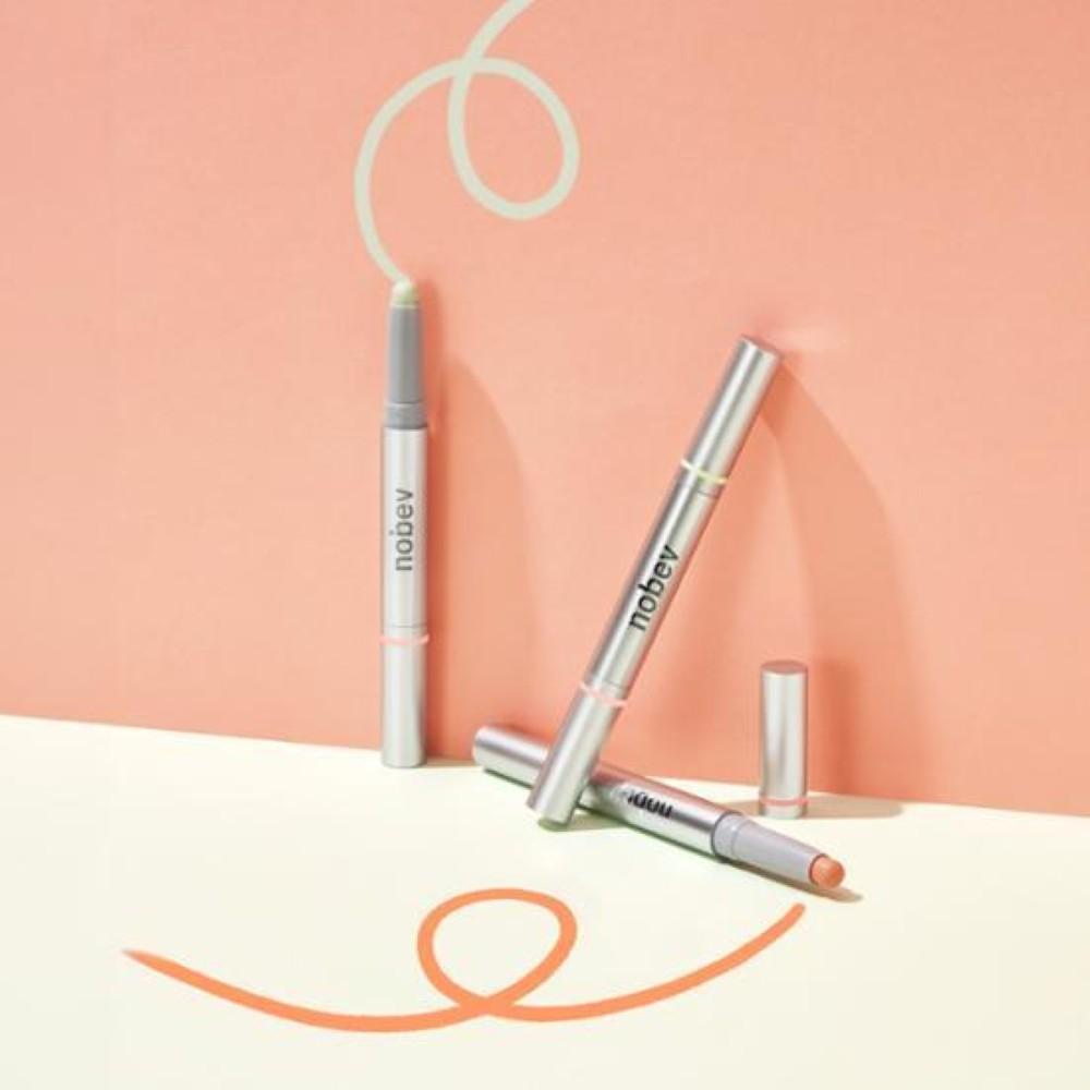 NOBEV Color Corrector Soft Dual Pencil 2.2g, (tone-up)