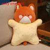 Cat Rabbit Duck Fox Panda Plush Pillow With Soft Short Fur For Stress Relief And Comfort For All Ages