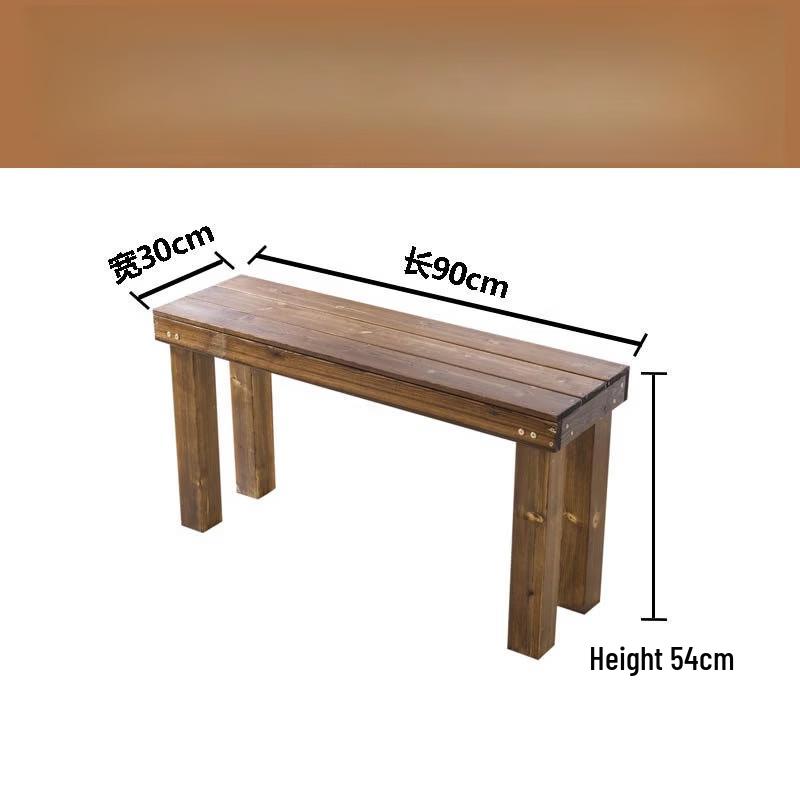 Outdoor Tiered Solid Wood Flower Stand