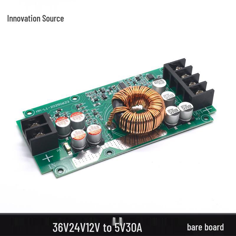 36V/24V/12V to 5V 30A LED Display Power Converter for Car