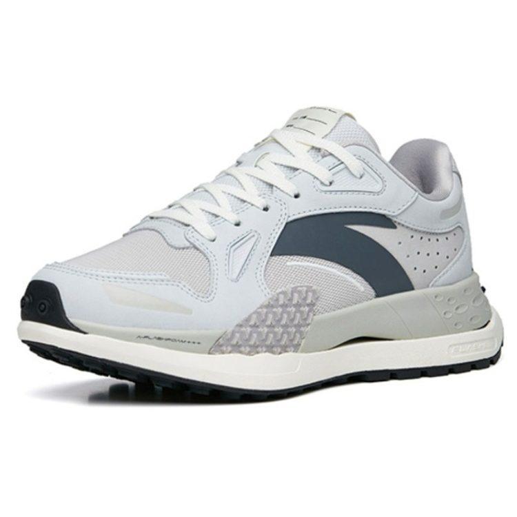 Anta Champion Star 202 Comfortable Cushioning Slip Resistant Abrasion Resistant Low top Running Shoes Women's Gray 122255560A-3