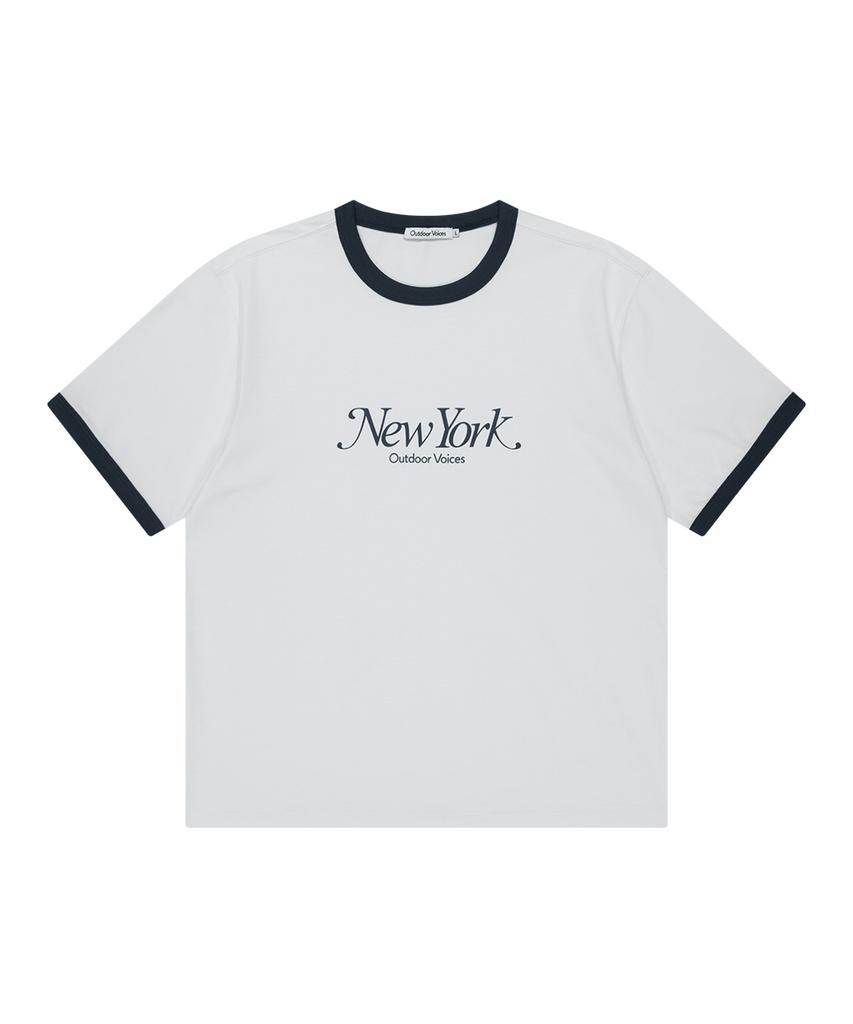Ausdoeoboiseu Aircorepro™ Ny Ringer Tee (White)