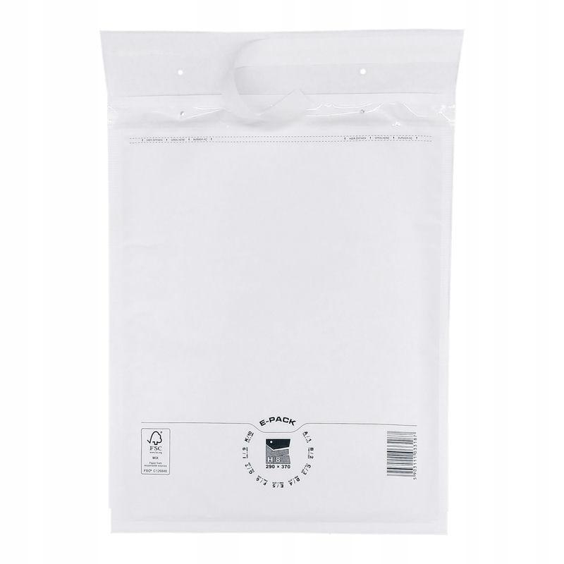 Bubble Envelope H18 WHITE E-PACK X10pcs