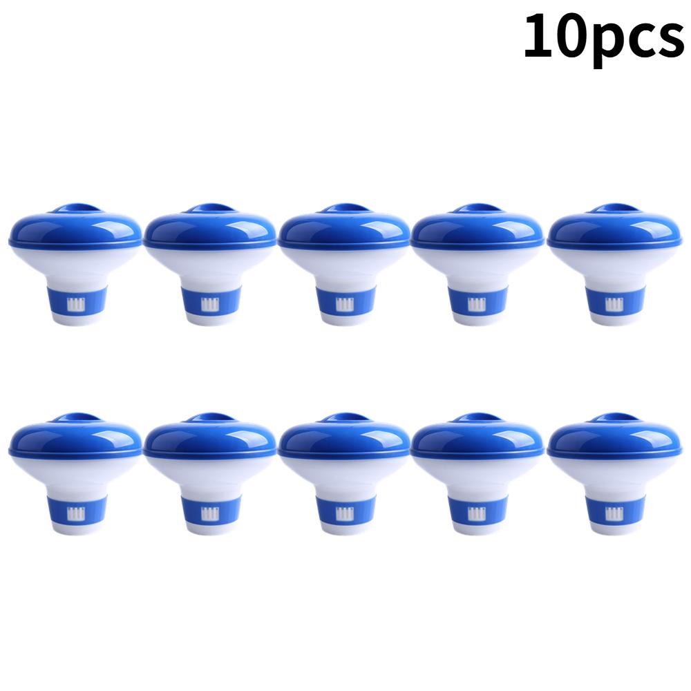 Swimming Pool Floating Chlorine And Bromine Tabs Dispenser for Indoor Outdoor Swimming Pools Pill Float Cup Pool Accessories