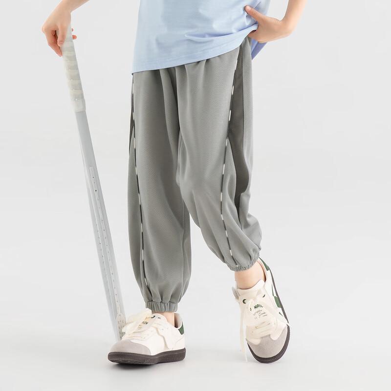 Boys  Summer Mesh Breathable Jogger Sports Pants 110