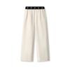 By Naoki Takizawa Series Fashion Simple Classic Retro Texture Daily Versatile Comfortable Woven Casual Pants Women Pants F11W532801F-IV