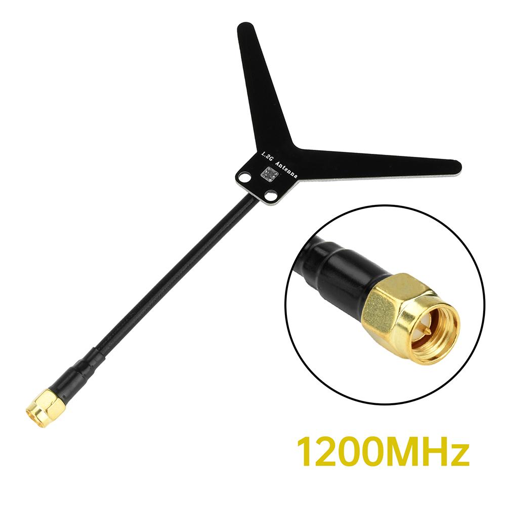 

FPV 1.2G Video Transmission Antenna 50W SMA Female Antenna Y-type Receiver Antenna for RC Drone Quad Enhancement Booster 2.0dBi