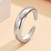 Adjustable European Classic Gold-Plated Stainless Steel Toe/Finger Ring for Women - Non-Fading Simple Band Jewelry