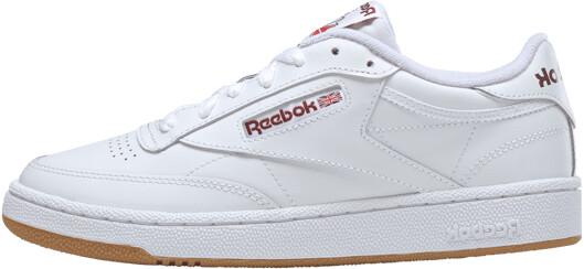 Кроссовки Reebok Club C 85 cloud white/classic burgundy/lee 3
