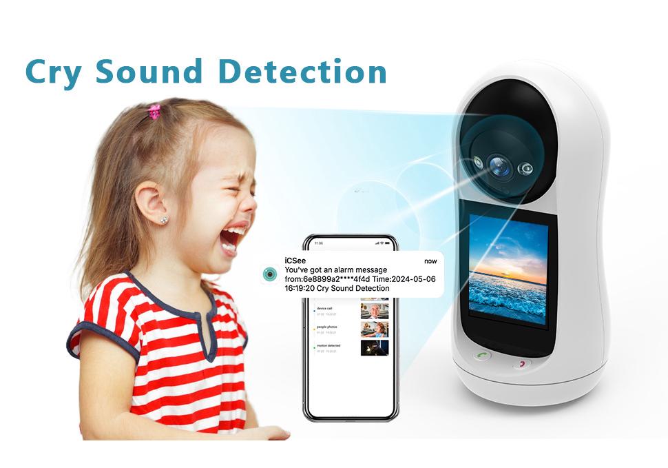 Smart Surveillance Camera: Two-Way Video Call & One-Key Home Call for Elderly and Baby Monitoring