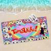 Tamagotchi Cut Friend Big Microfiber Beach Towels Quick Dry Towel Sand Beach Towels Pool Towel for Travel Swim Pool Yoga