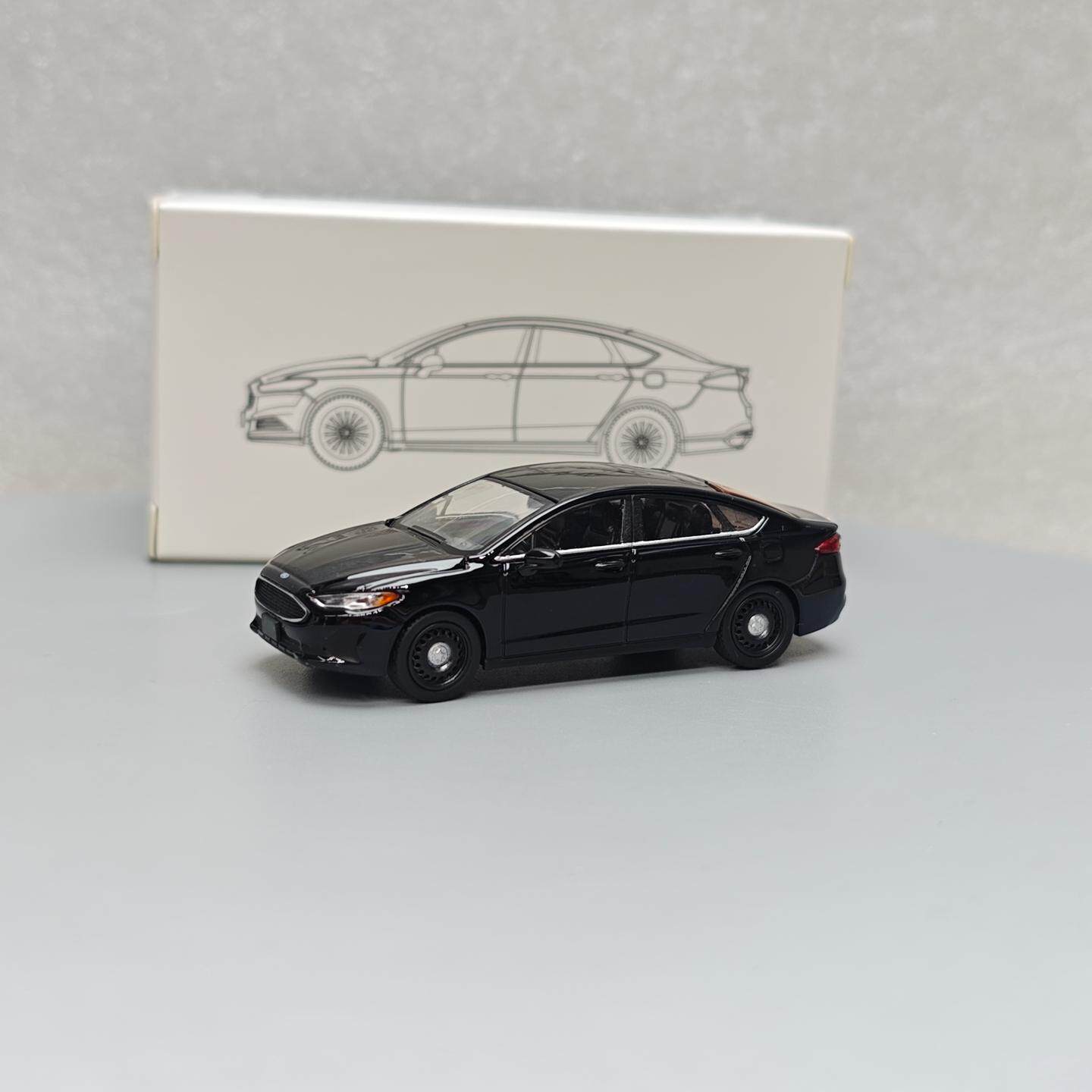 1/64 Scale 596 Black Ford Mondeo