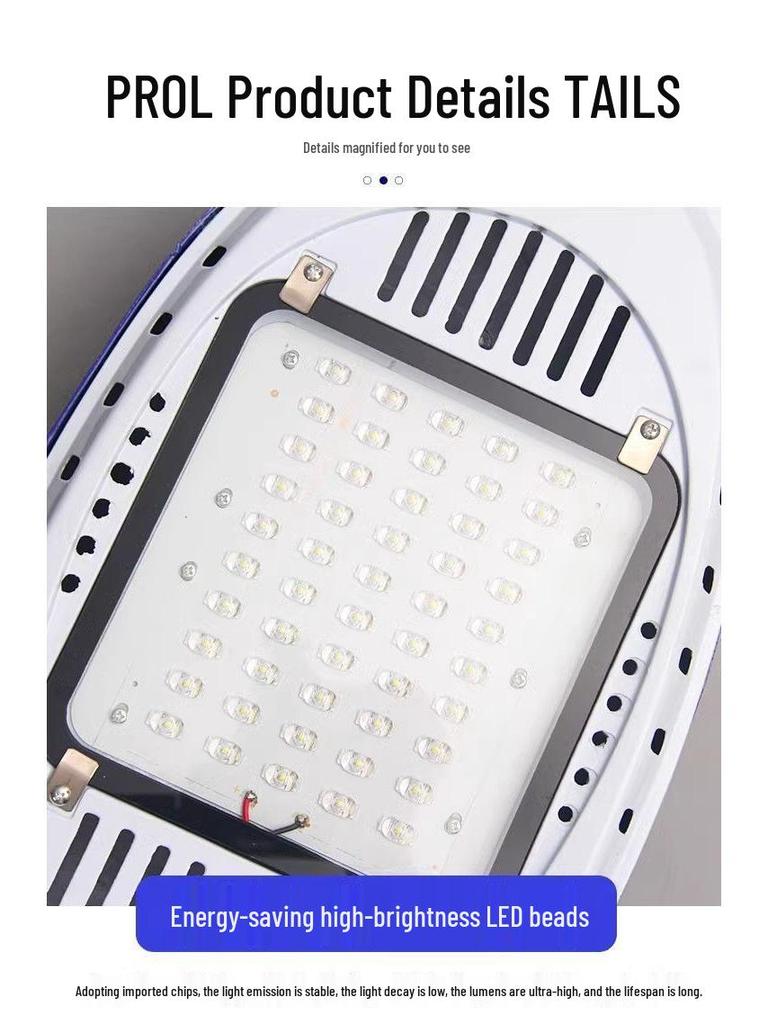 Super Bright 220V Waterproof Street Light for Highways and Roads