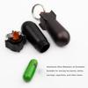 Aluminum Alloy EDC Sealed Storage Capsule Case Mini Metal Waterproof Bottle Storage Portable Medicine Case Outdoor Camping Tool