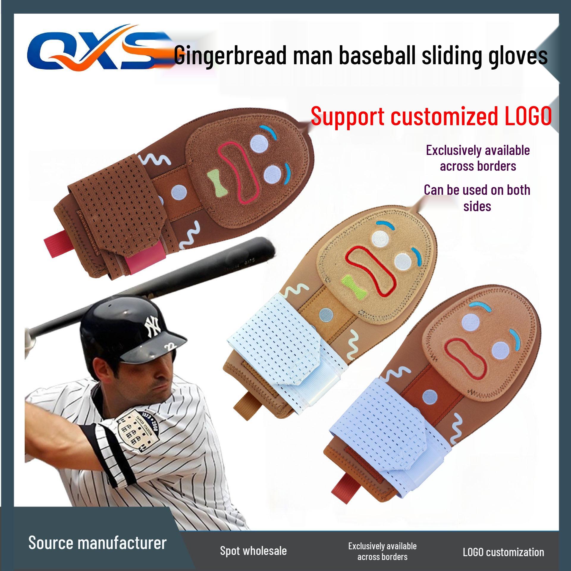 Outdoor Gingerbread Man Youth/Adult Baseball & Softball Gloves for Left/Right Hand Adult
