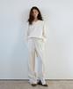 Yulago Slit Banding Wide Pants