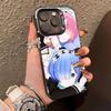 ReZero Rem Ram Durchsichtige Handyhülle für iPhone 17 16 15 14 13 12 11 X XR XS Air Pro Max Plus Buntes Cover